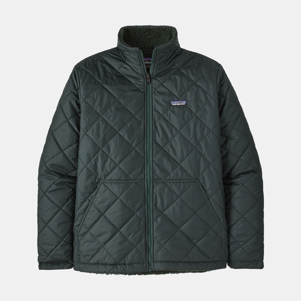 Patagonia Mens Puffer Jacket, Sherpa Lined. Medium